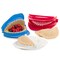 PrepWorks 3pc Dough Press Set – Set of 3 Pie, Empanada, and Dumpling Presses, Easy-to-Use, Durable, BPA-Free